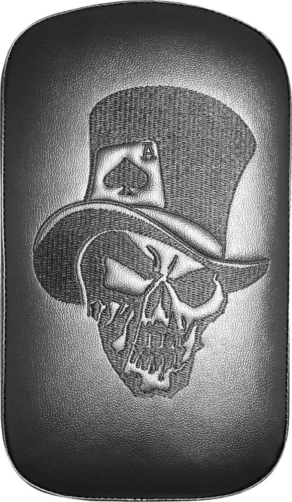 PHANTOM PADVinyl Embroidery Pad Top Hat Skull 1.75x6"SE301VTHSB