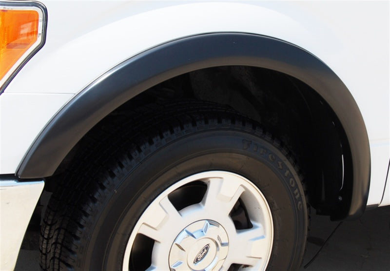 Lund 09-14 Ford F-150 (Excl Raptor) SX-Sport Style Smooth Elite Series Fender Flares - Black (4 Pc.) SX312S