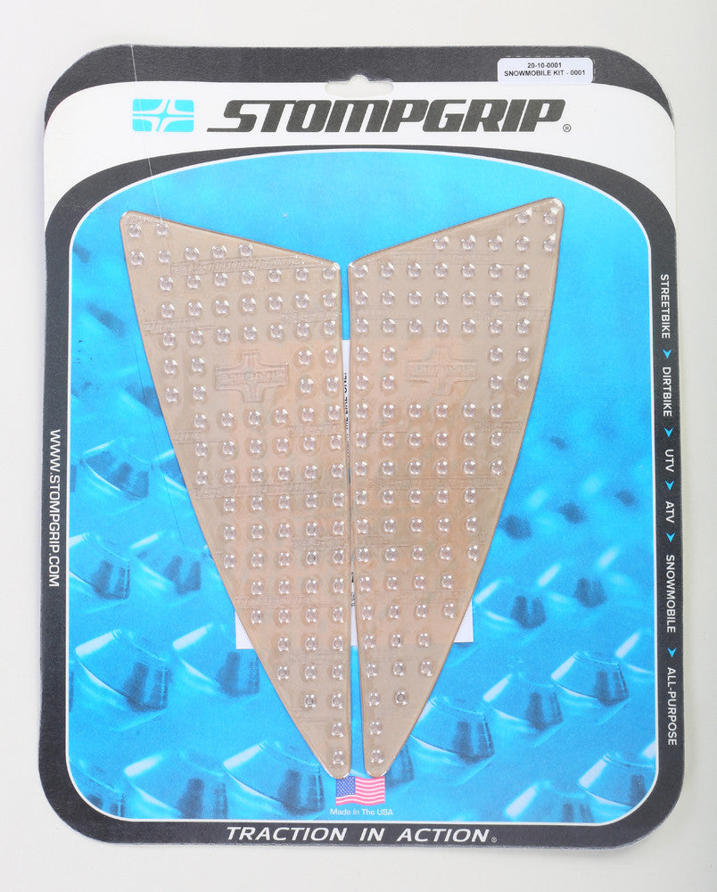 STOMPGRIP Stompgrip Tank & Con Kit S/M Clear Volcano 20-10-0001