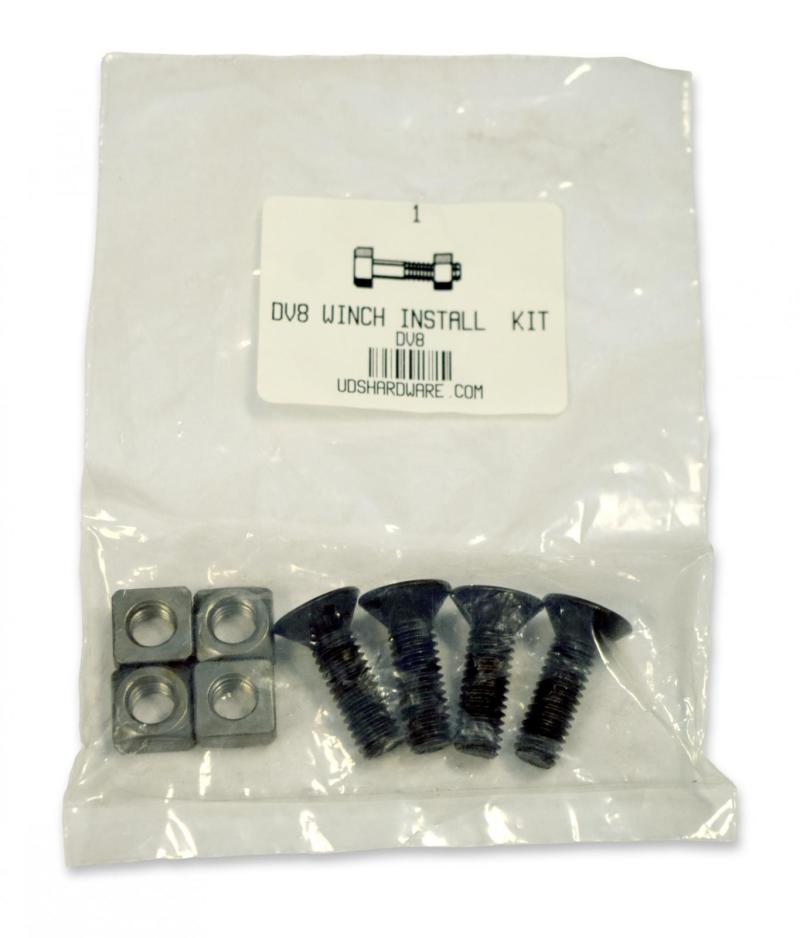 DV8 Offroad Winch Mounting Kit for DV8 12K Winches Used w/ Winch Plates WMK12K