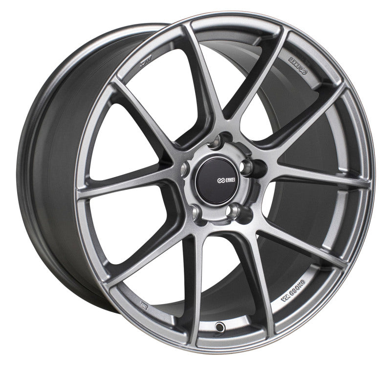 Enkei TS-V 18x8.5 5x114.3 38mm Offset 72.6mm Bore Storm Grey Wheel 522-885-6538GR