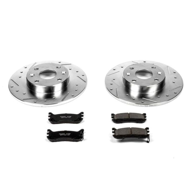 Power Stop 97-03 Ford Escort Rear Z23 Evolution Sport Brake Kit K772