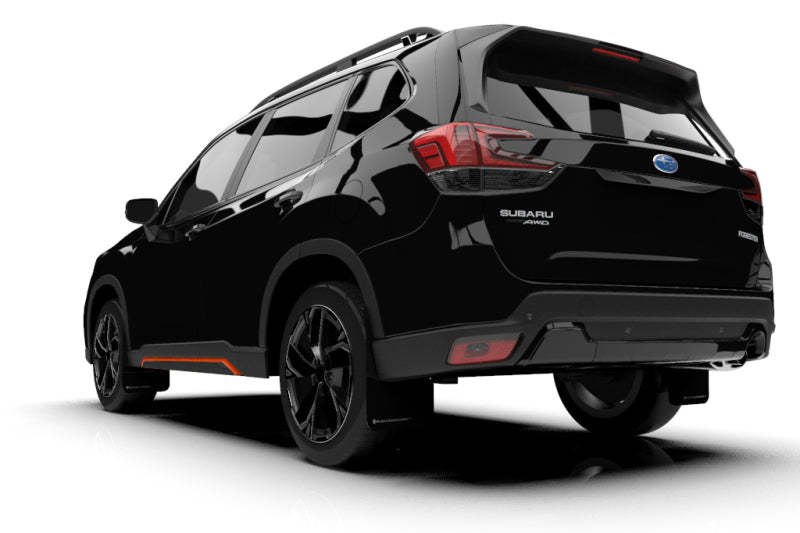 Rally Armor 2019 Subaru Forester UR Black Mud Flap w/ Grey Logo MF52-UR-BLK/GRY