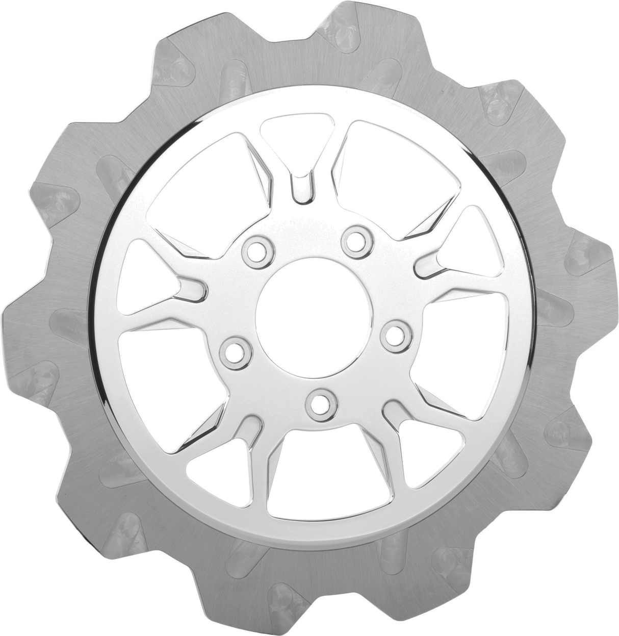 LYNDALL BRAKESB-52 Fr 11.5 Rotor Chr/Silver Crown Cut2002-1058