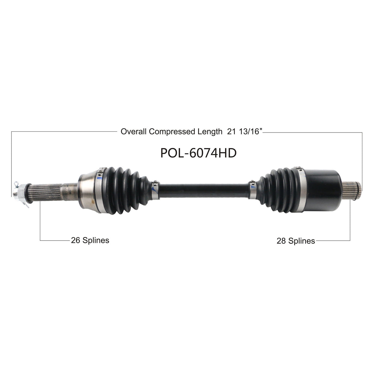 OPEN TRAILHd 2.0 Axle RearPOL-6074HD