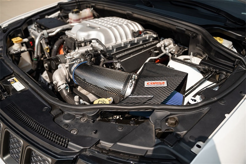 Corsa 20-23 Dodge Durango SRT Hellcat Carbon Fiber Air Intake w/ MaxFlow 5 Oil Filt. 44011