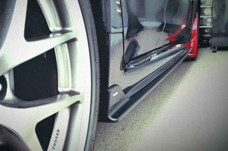 Rally Armor 15-21 Subaru WRX/STI (Sedan ONLY) White UR Mud Flap w/ Black Logo MF32-UR-WH/BLK