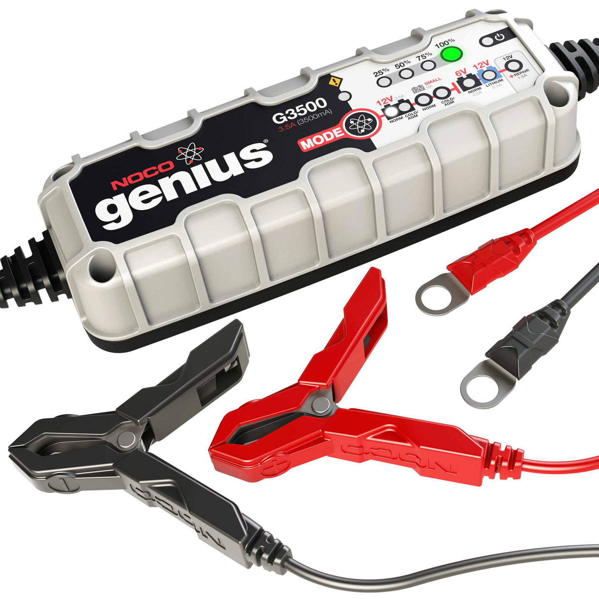 NOCO GENIUSUltrasafe Smart Battery Charger 6v & 12v 3.5aG3500