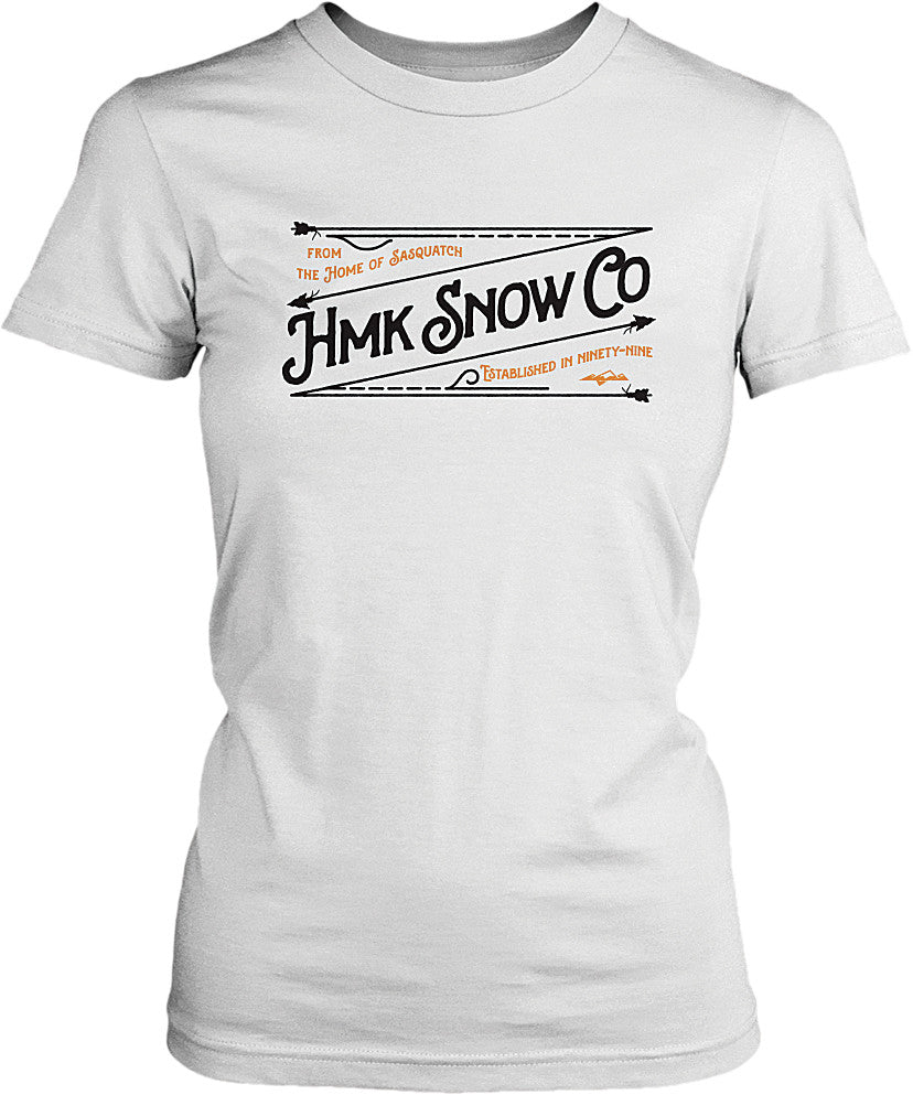 HMK Wmn Stitch Tee M White HM2SSTSTIWWM