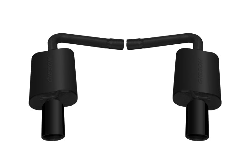 Gibson 11-18 Ford Explorer Base 3.5L 2.25in Axle-Back Dual Exhaust - Black Elite 619693B