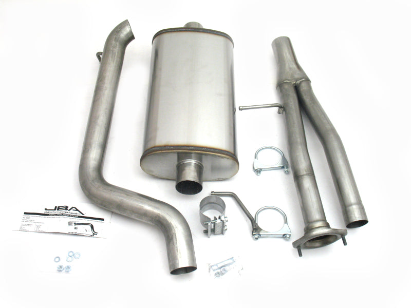 JBA 03-06 Hummer H2 6.0L 409SS Single Rear Exit Cat-Back Exhaust 40-3023