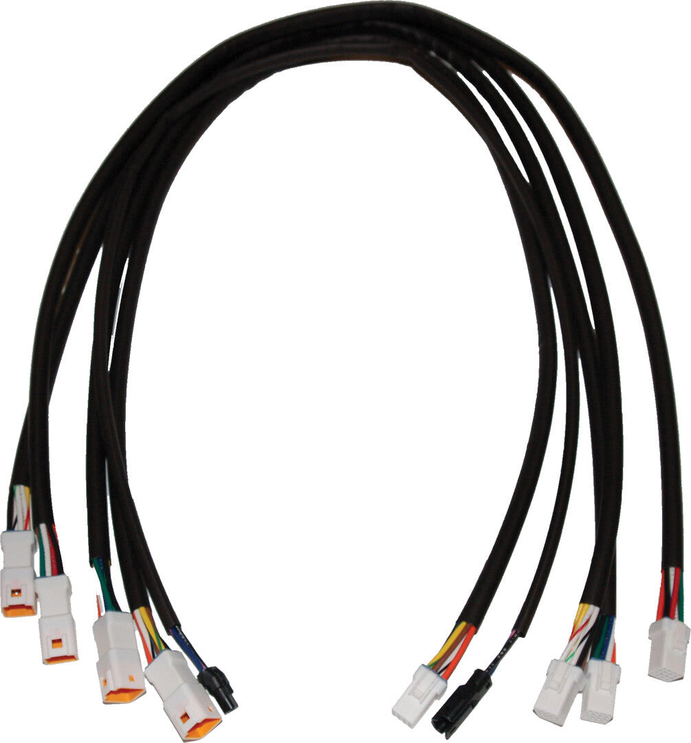 NAMZ CUSTOM CYCLEHbar Cntrl Ext Harness 24" Chieftan/Roadmaster 14-17NHCX-ID24