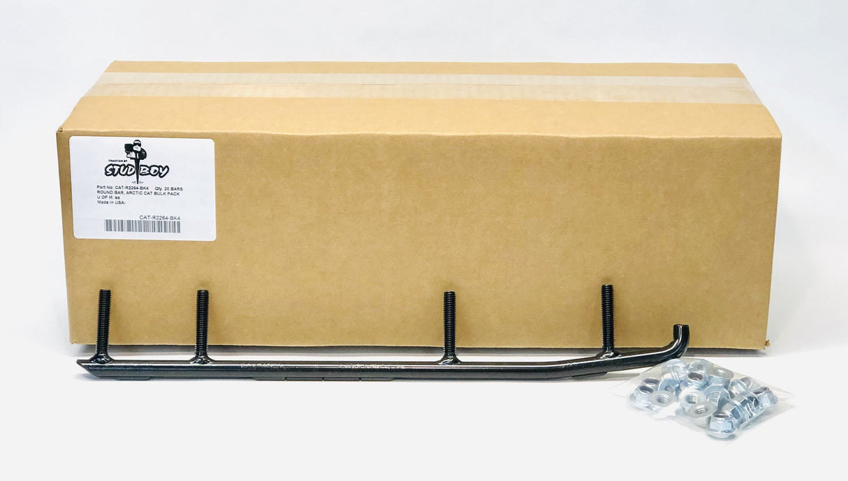 STUD BOY Round Bars 4" Ac/Yam 20/Pk Bulk Pack CAT-R2264-BK4