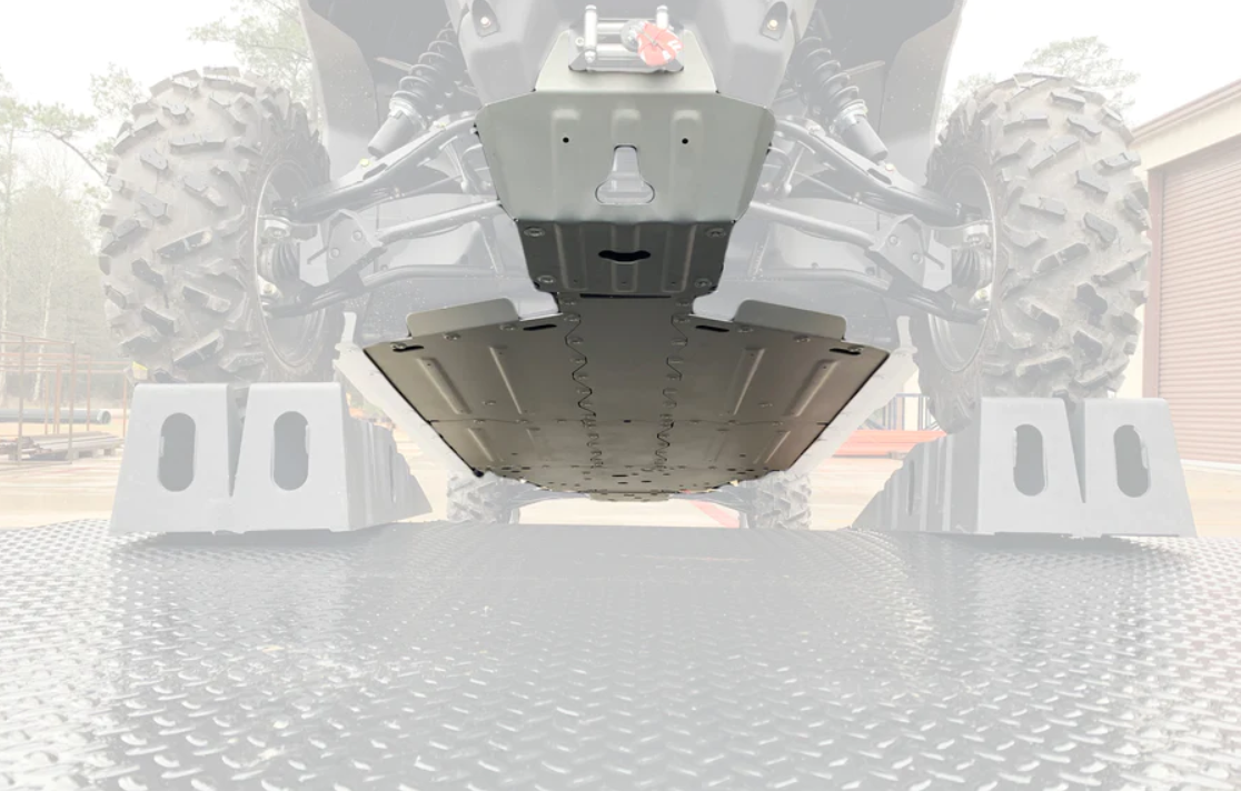 RIVAL POWERSPORTS USA Central Skidplate Alloy 2444.7284.1