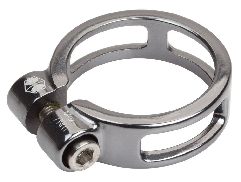 BOX Helix Seat Clamp 34.9mm Gunmetal BX-SC140F349-GM