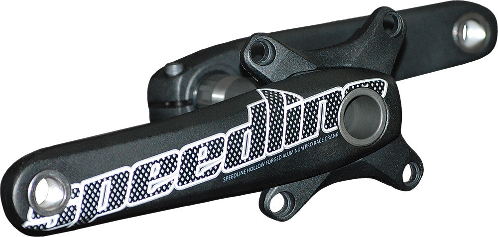 SPEEDLINE 2-Piece Crank Matte Black 180mm SL-280-BLK