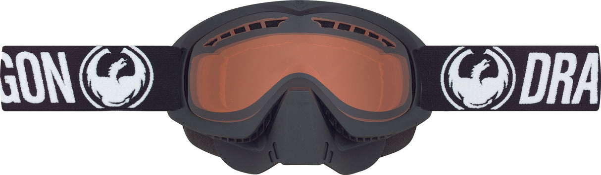DRAGON Mdx Snow Goggle Coal W/Amber Lens 267276438006