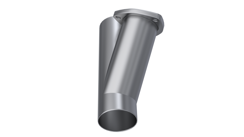 QTP 3in Weld-On QTEC Exhaust Cutout Y-Pipe 10300