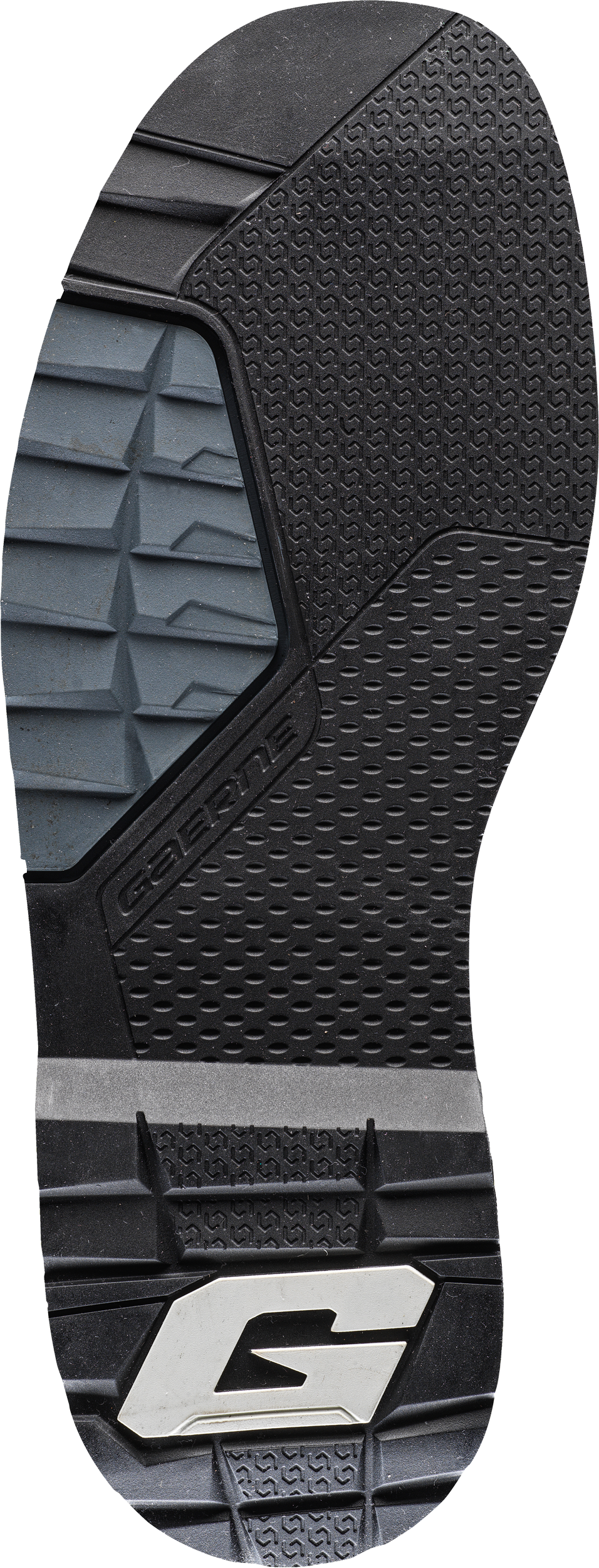 GAERNE Sg-22 Boot Sole Pair Black/Grey Sz 10 4623-007-10