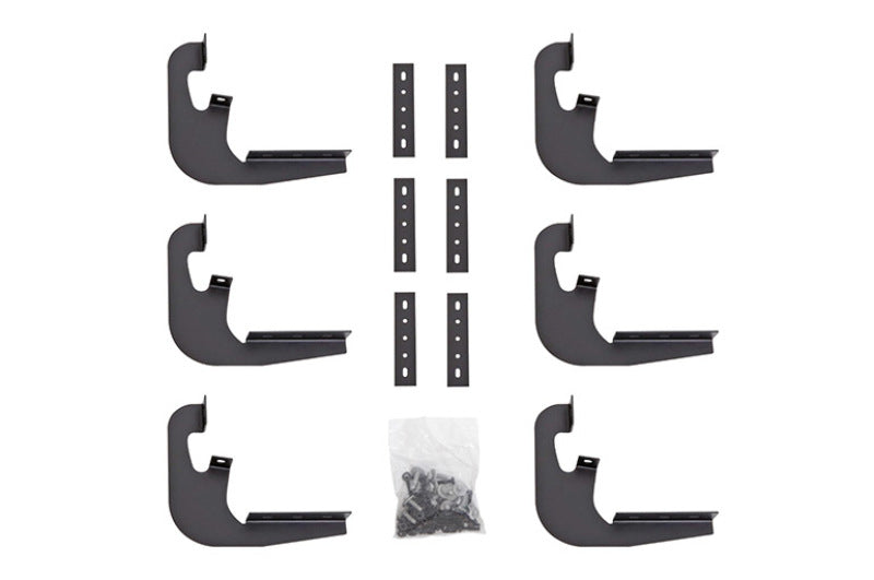 Deezee 19-23 Chevrolet Silverado Running Board Rough Step Bracket Kit DZ 15340