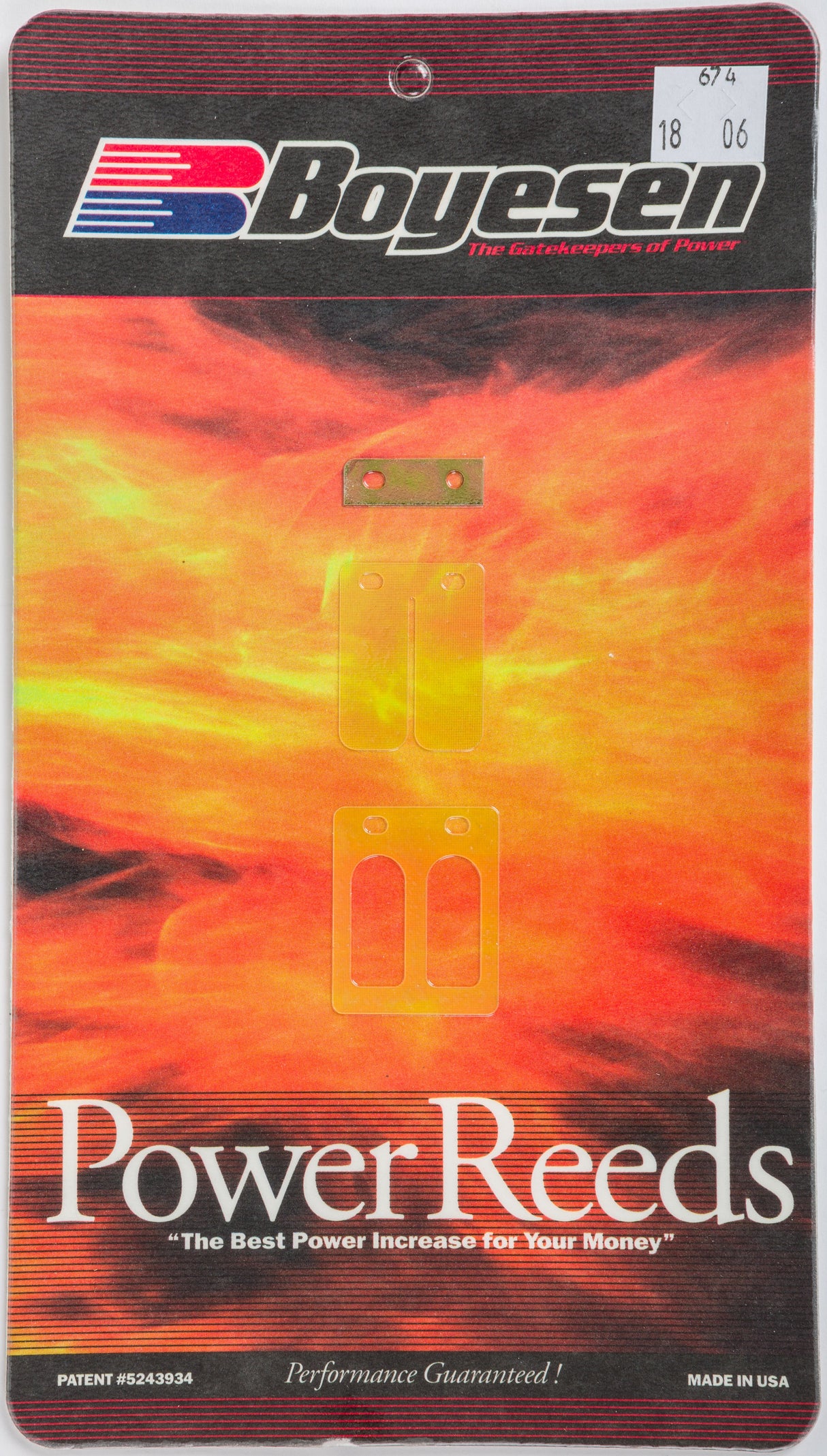 BOYESEN Motorcycle Reeds 674