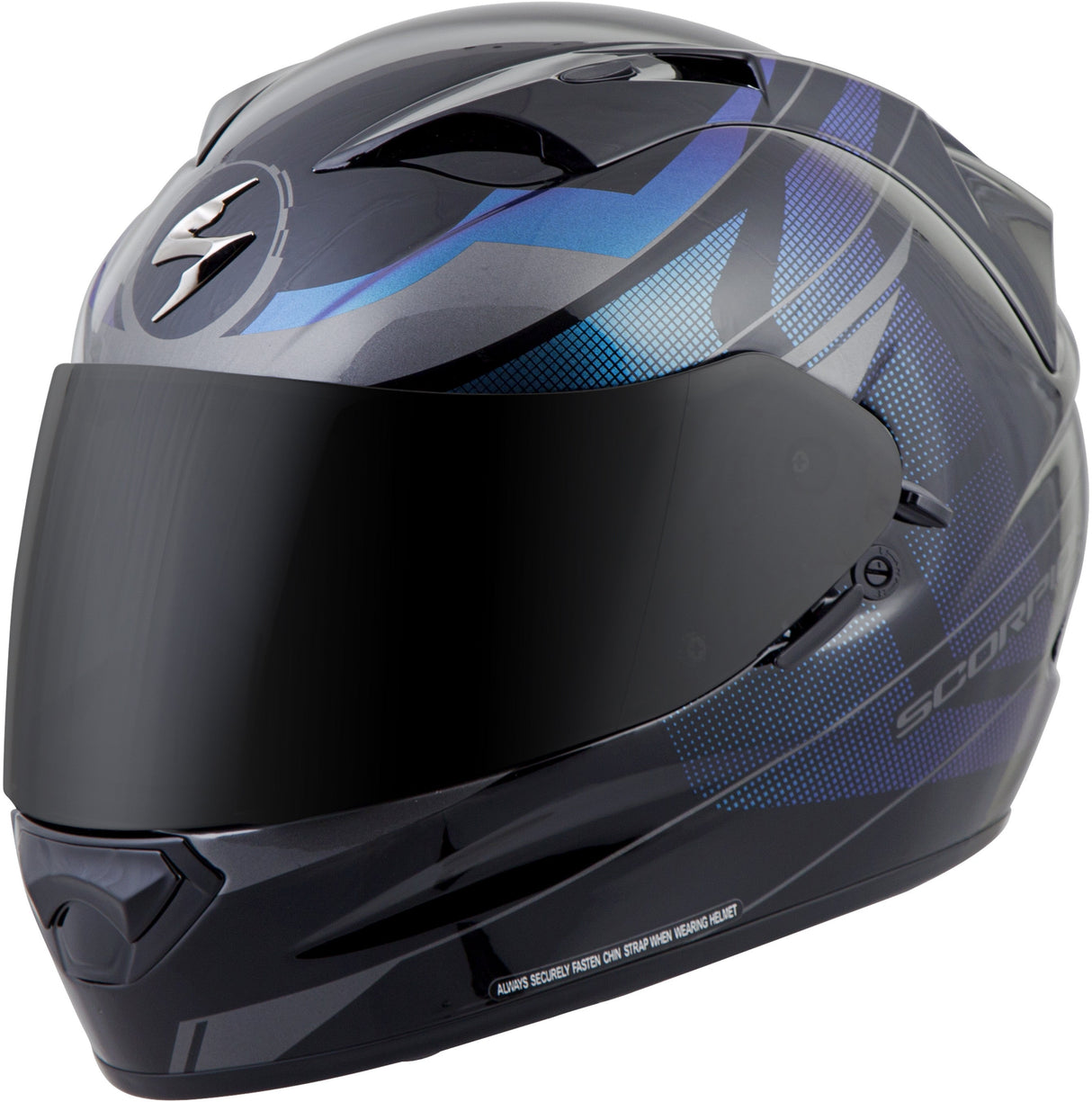 SCORPION EXO Exo-T1200 Full Face Helmet Mainstay Black/Silver Xl T12-4616