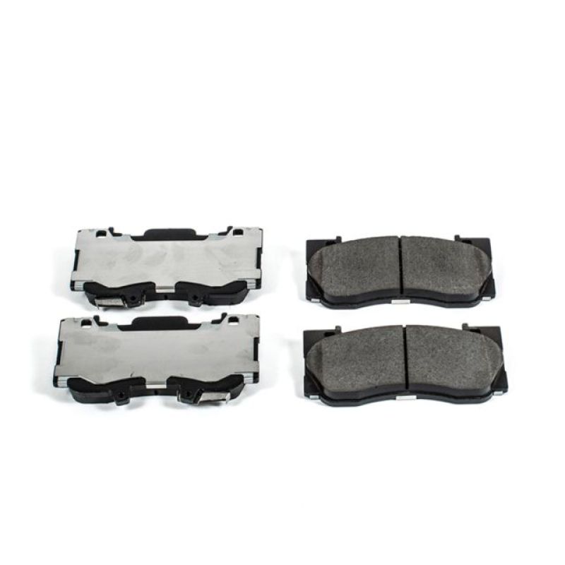 Power Stop 15-19 Ford Mustang Front Z26 Extreme Street Brake Pads w/Hardware Z26-1784