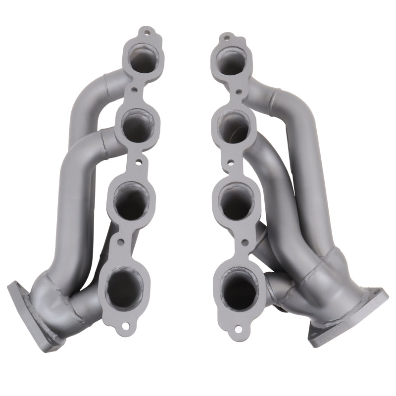 BBK 14-18 GM Truck 5.3/6.2 1 3/4in Shorty Tuned Length Headers - Titanium Ceramic 4047