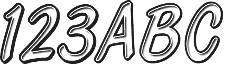 HARDLINE Series 400 Registration Kit Clear/Black 400CLBLK