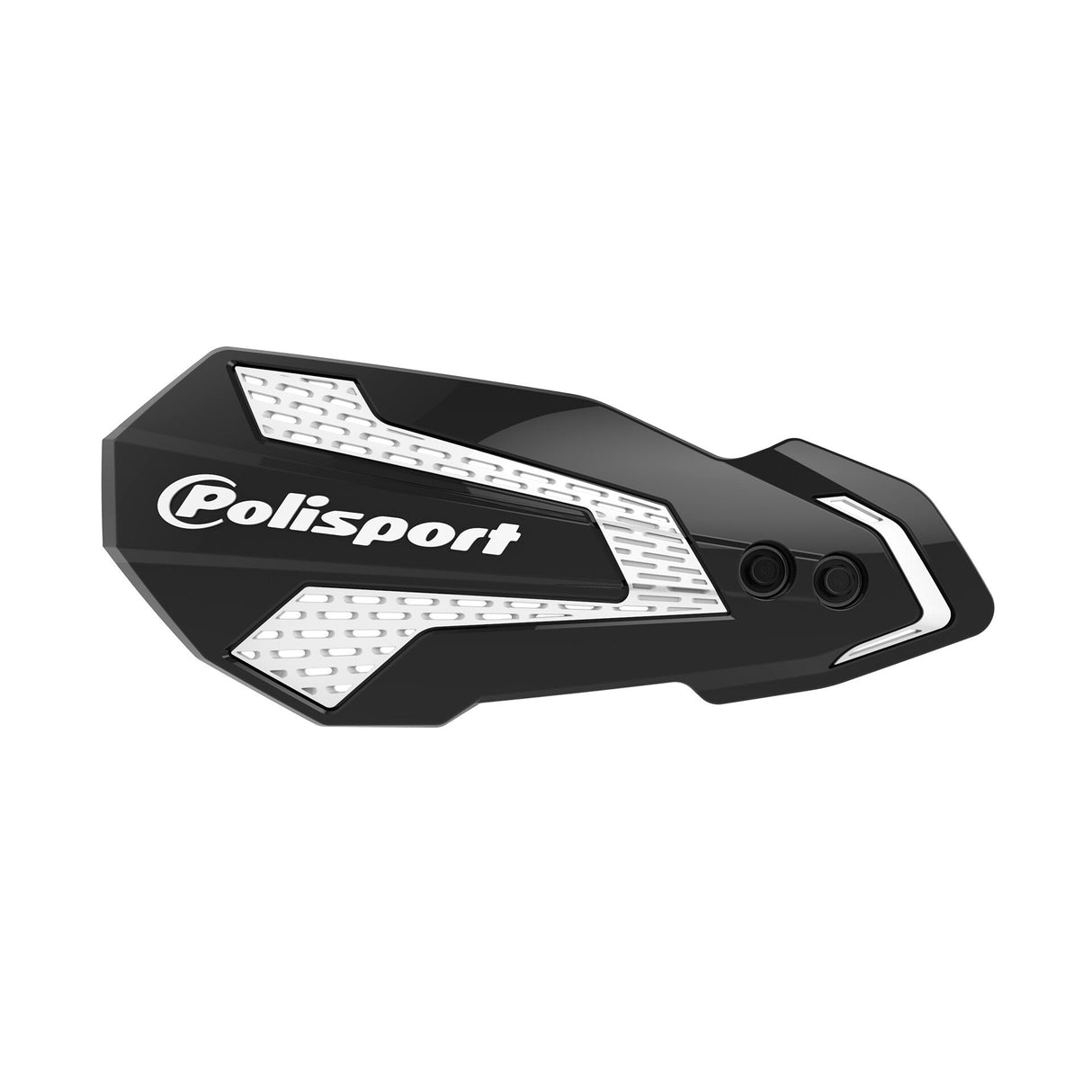 POLISPORT Mx Flow Handguards Black/White 8308200001