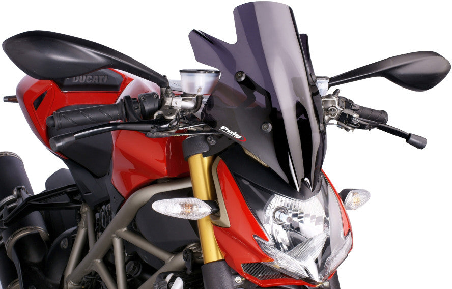PUIG Windscreen Naked New Gen Sport Dark Smoke 5054F