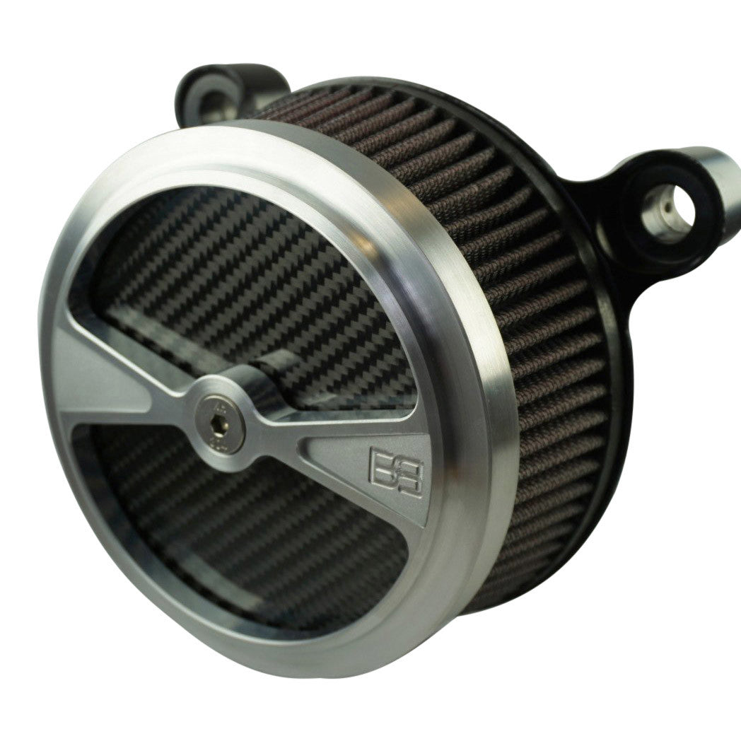 BRASS BALLS F1 Air Cleaner Kit Natural M8 Touring BB03-171