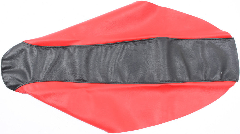 CYCLE WORKS Seat Cover Red/Black 35-11504-21