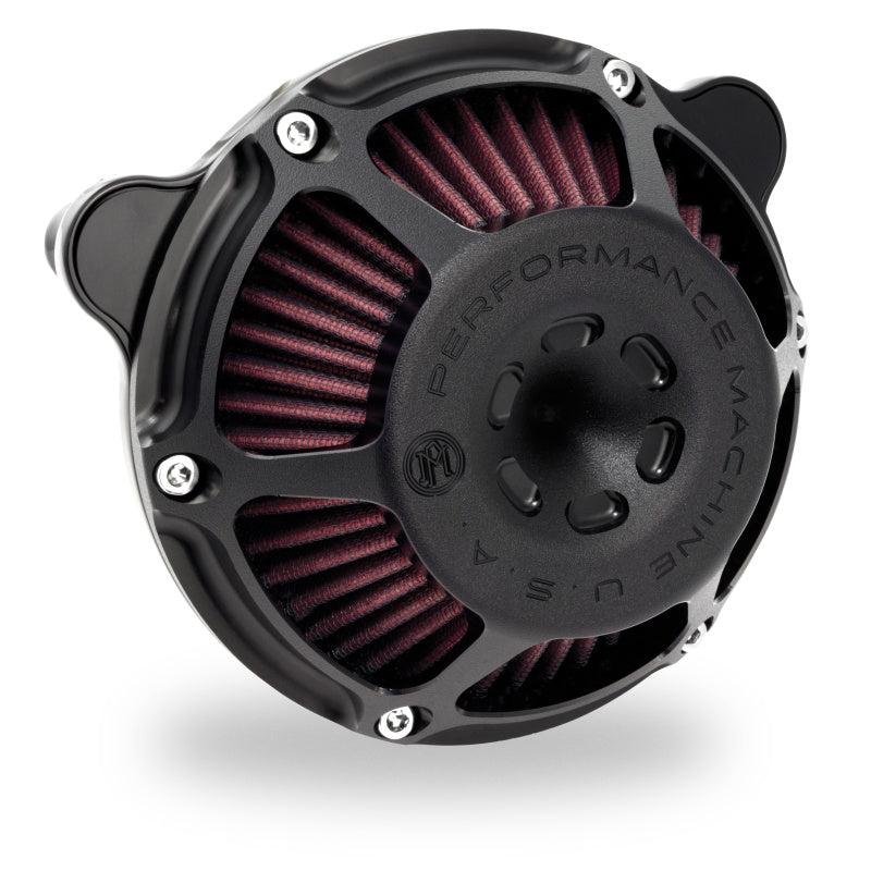 Performance Machine Air Cleaner Max HP - Black Ops 0206-2141-SMB