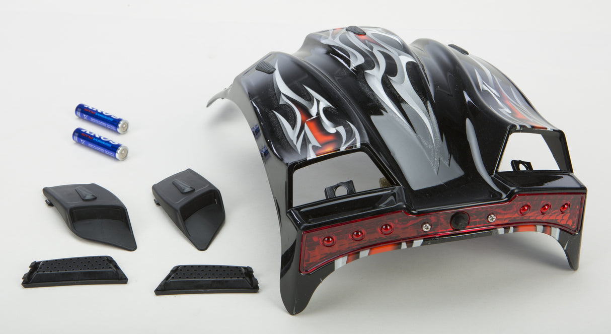 GMAX Top Vent - Dragon W/Led Black G980003