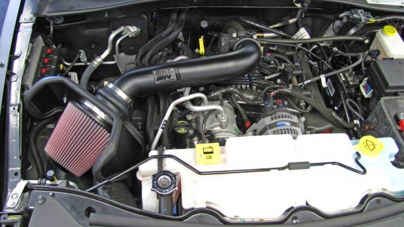 K&N 10-11 Jeep Liberty 3.7L V6 High Flow Performance Intake Kit 77-1562KTK