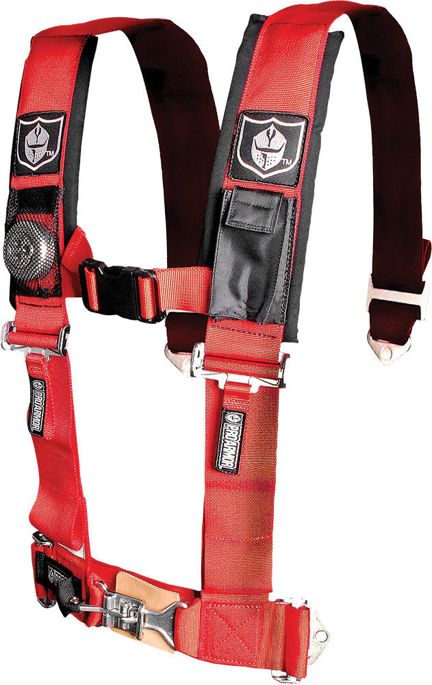 PRO ARMOR 5pt Harness 2" Pads Red A115220RD