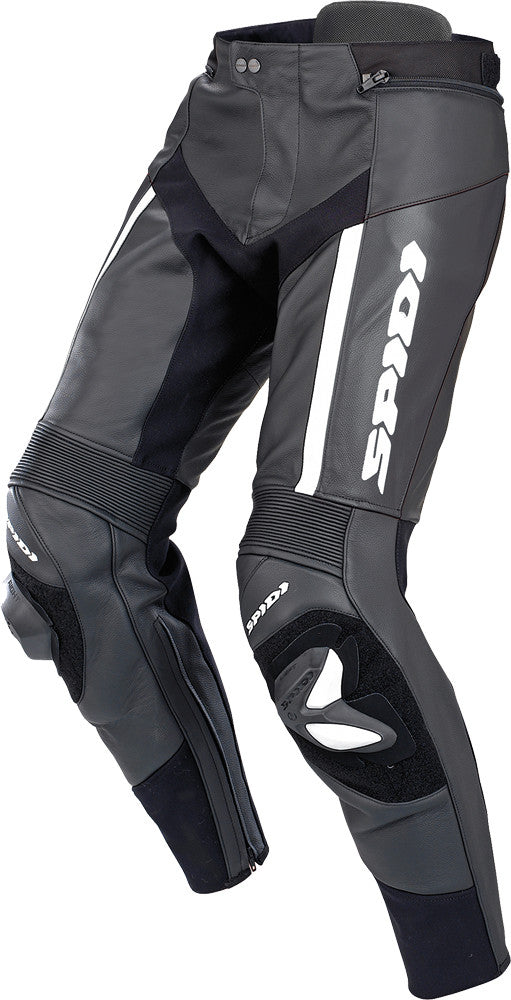 SPIDI Rr Pro Leather Pants Black/White E56/Us40 Q28-011-56