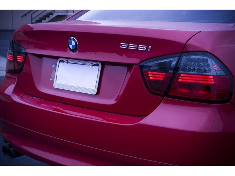 Spyder BMW E90 3-Series 06-08 4Dr LED Tail Lights Red Smoke ALT-YD-BE9006-LED-RS 5000910
