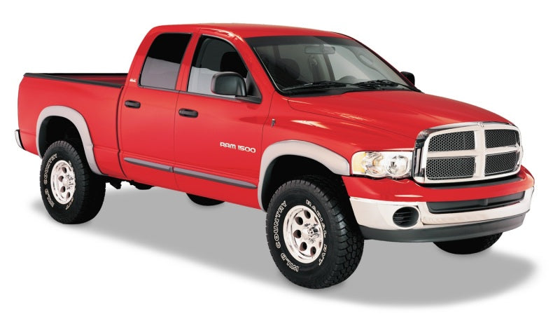 Bushwacker 02-05 Dodge Ram 1500 Fleetside OE Style Flares 4pc 75.9/76.3/97.9in Bed - Black 50905-02