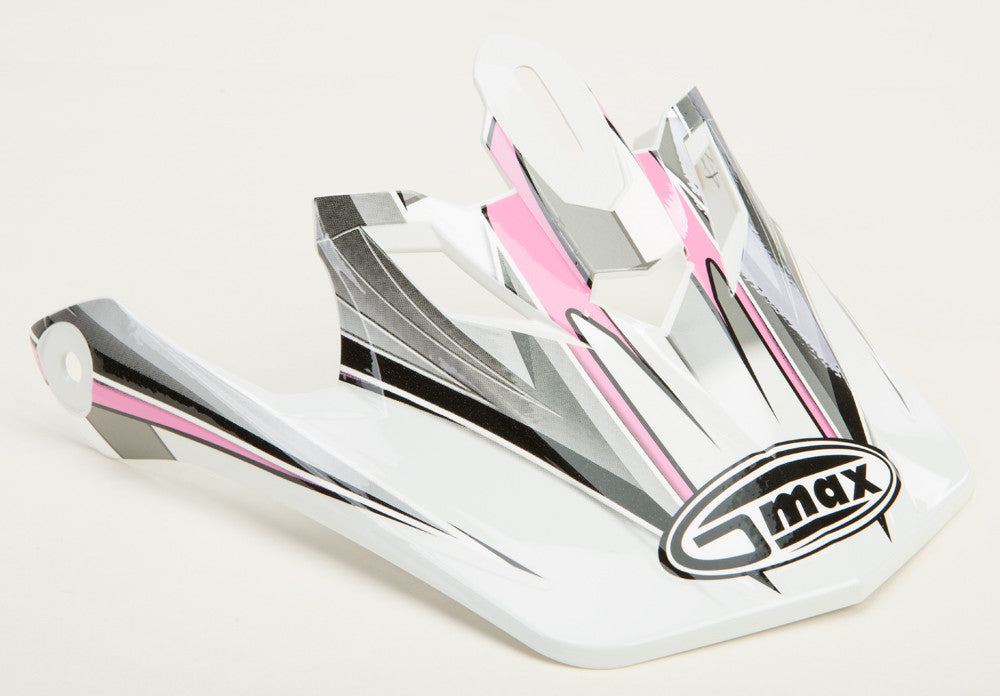 GMAX Gm-46x-1 M-3x Core Visor White/Pink/Silver/Black G980276