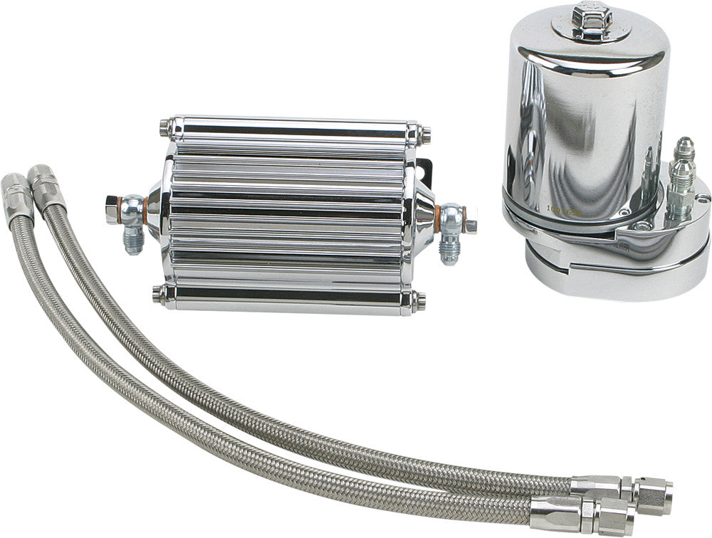 FEULING Oil Cooler Filter Kit Chrome Fltr 2002