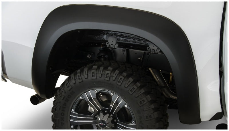 Bushwacker 07-13 Toyota Tundra Fleetside Extend-A-Fender Style Flares 4pc - Black 30916-02