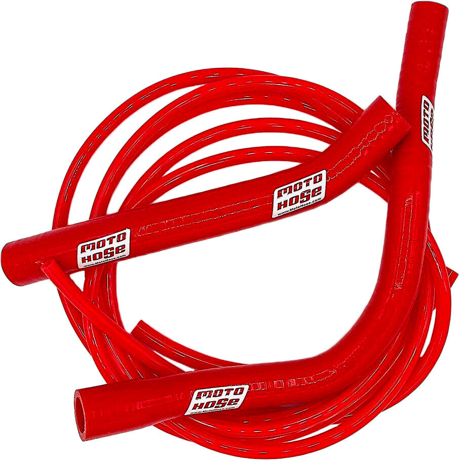 MOTO HOSESilicone Hose Kit Red24-205R