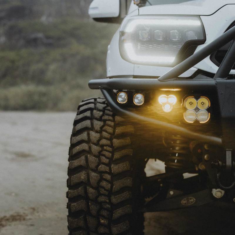 KC HiLiTES FLEX ERA 3 Dual Mode SAE Fog Lights - 2-Light Master Kit for Toyota Aftermarket Bumper 97155