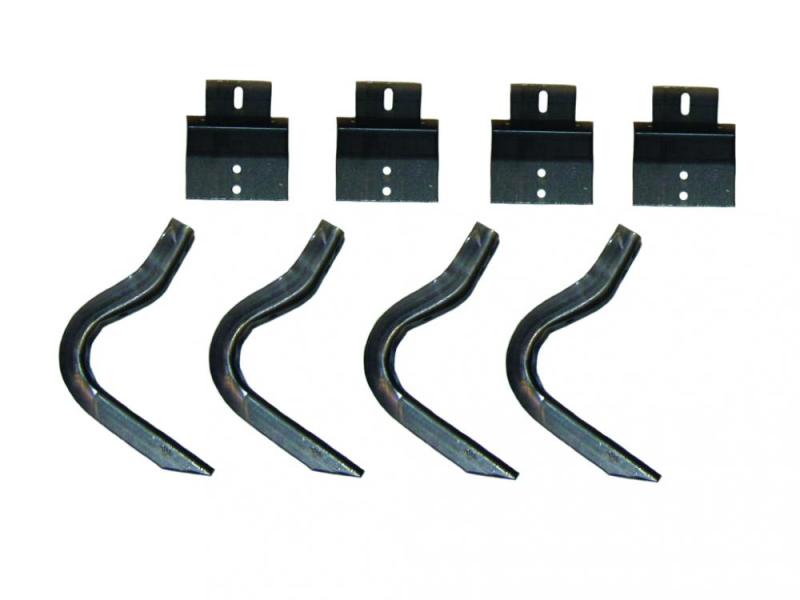 Lund 05-17 Toyota Tacoma Double Cab EZ Running Board Mounting Bracket Kit - Brite 300054