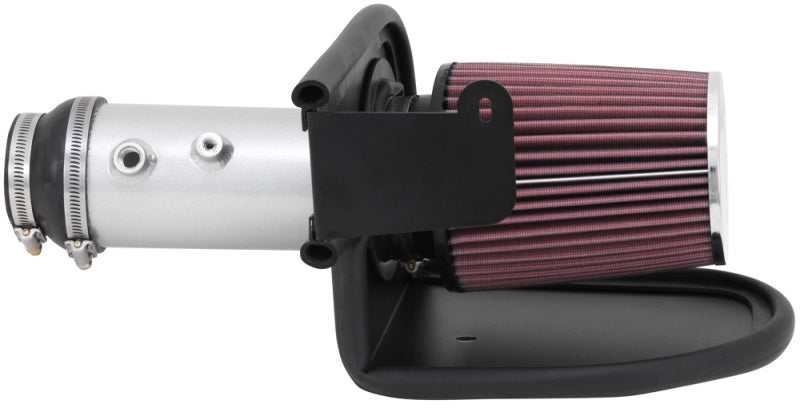 K&N 13-14 Honda Accord 3.5L V6 69 Series Typhoon Air Intake System - Silver Cold Air Intake Kit 69-1212TS