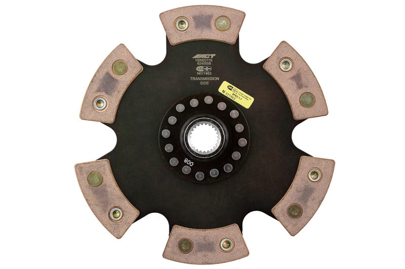ACT 2009 Mitsubishi Lancer 6 Pad Rigid Race Disc 6240008