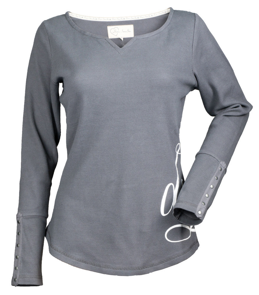 DSG Long Sleeve Thermal Smoke Grey 3x 35535