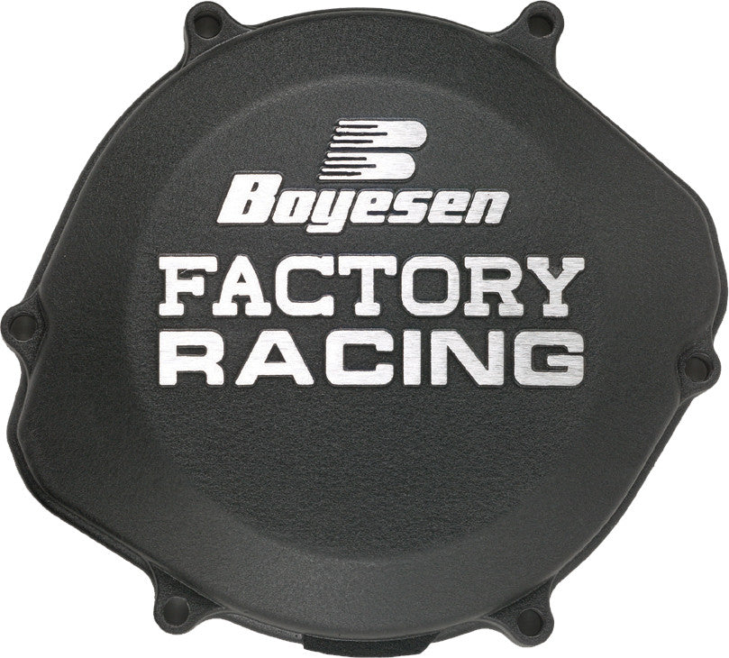BOYESEN Factory Racing Clutch Cover Black CC-01B